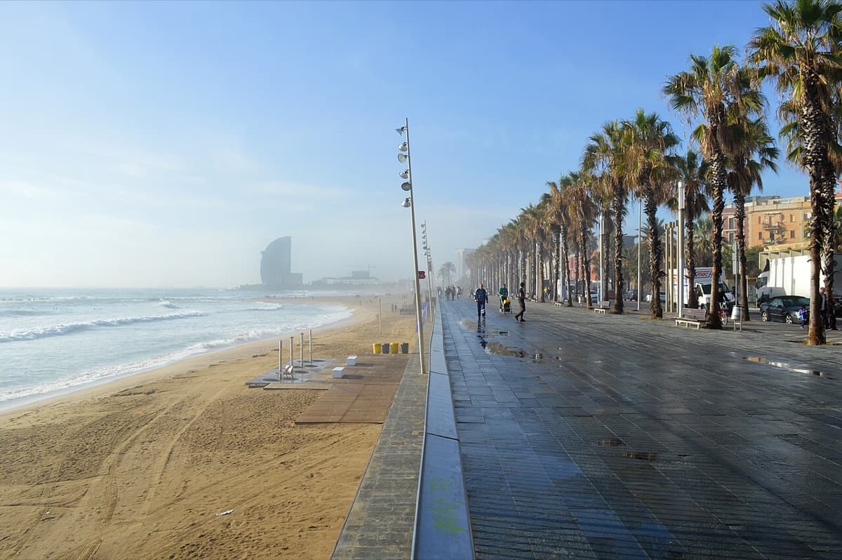 Seafront stays steps from Barceloneta